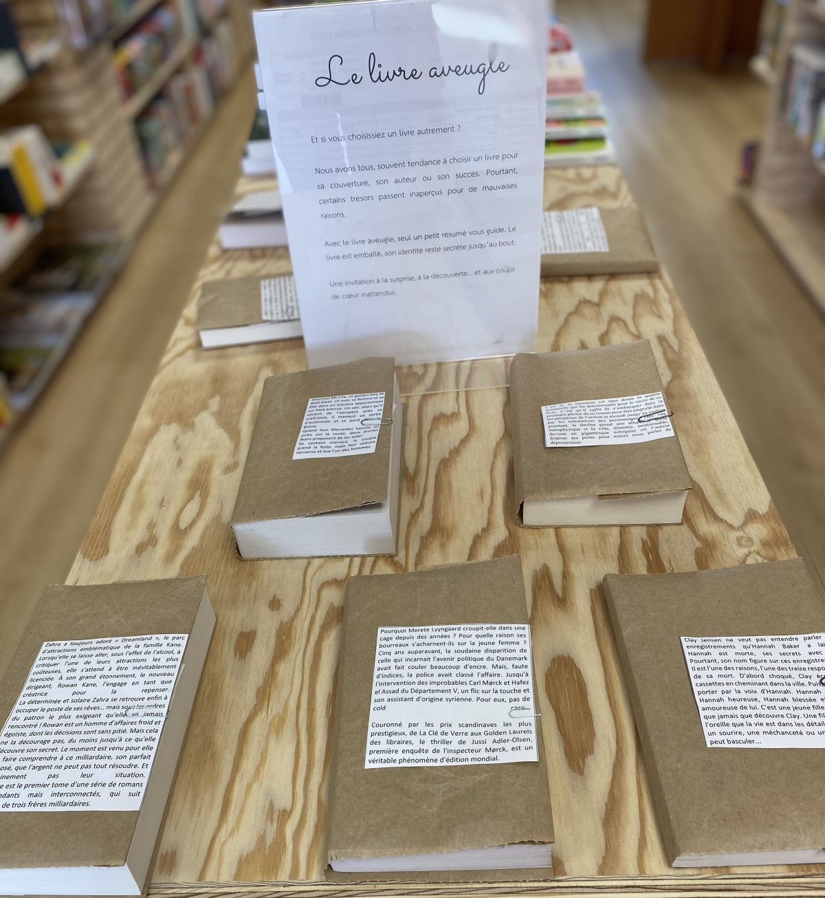 Le livre aveugle